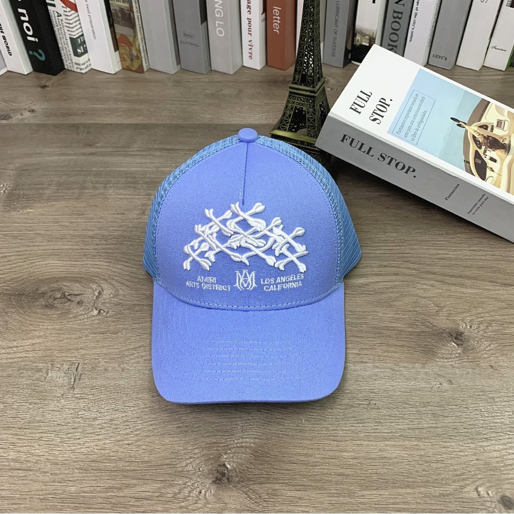 AMIRI blue baseball cap